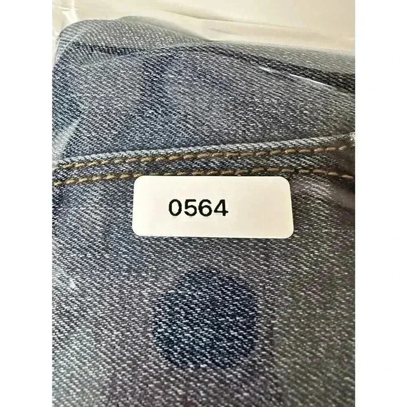 VIGOSS Jeans Women’s Sz 28x25 Friday Taper Boyfriend High Rise Distressed Denim - Picture 9 of 9